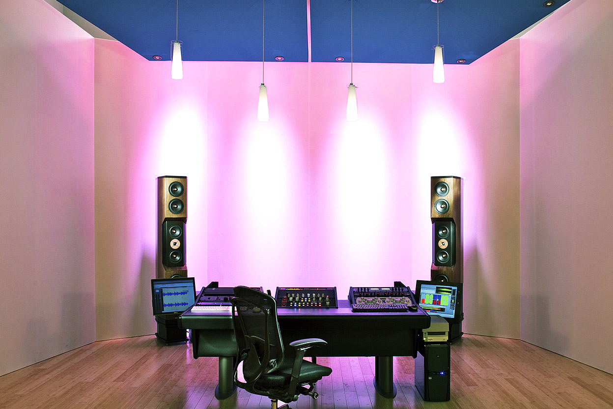 Main suite at SING Mastering, Atlanta